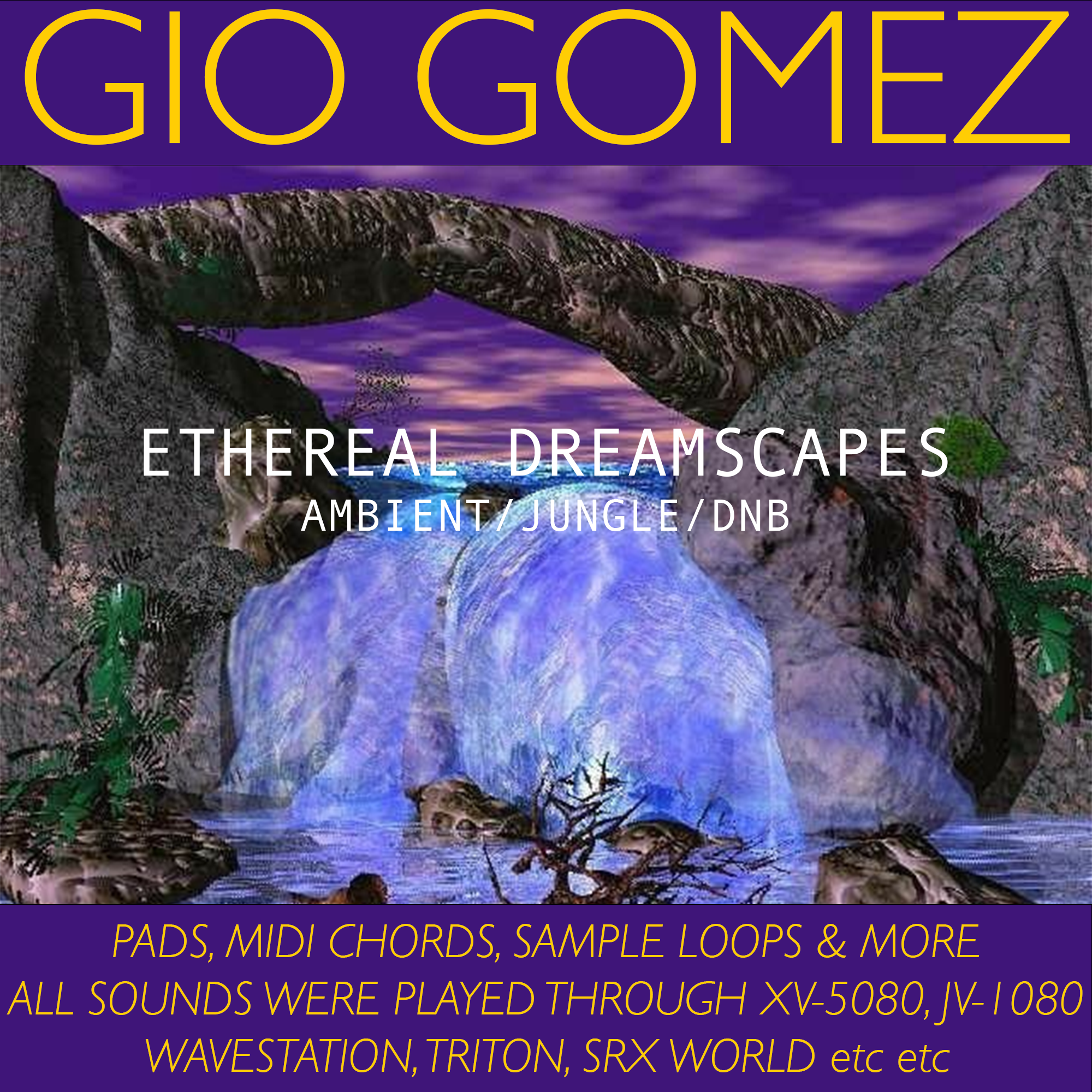 Included sample pack artwork